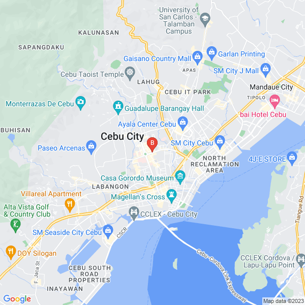 Lifespring Chiropractic and Scoliosis Clinic location map: Juana Osmena Street, Cebu City, Cebu