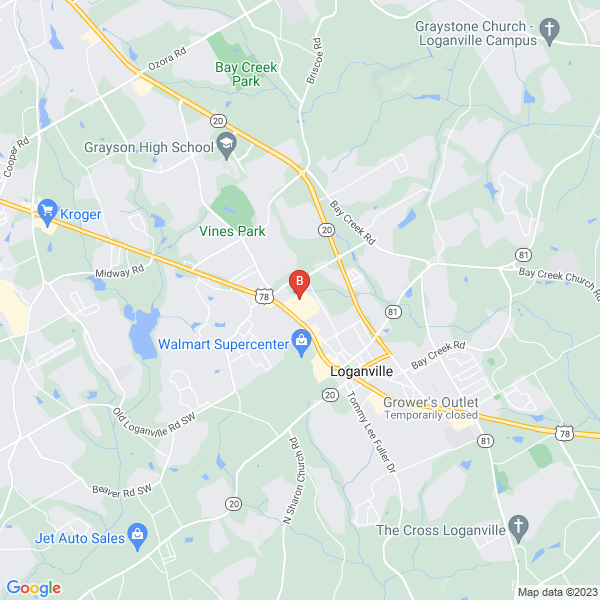Loganville Duct Cleaning Pros location map: 4022 Athens Hwy #47, Loganville, GA