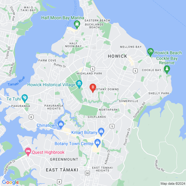 phillipparis.com location map: 2/116A Bradbury Rd, Auckland, Auckland