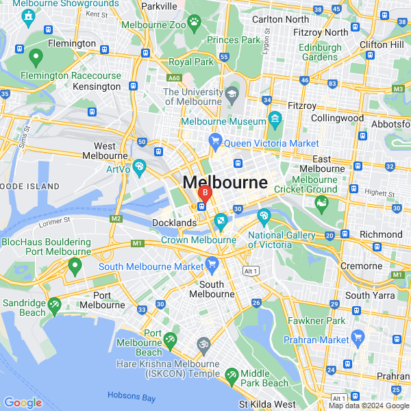 Atlantis Visas location map: 120 Spencer St, Melbourne, VIC